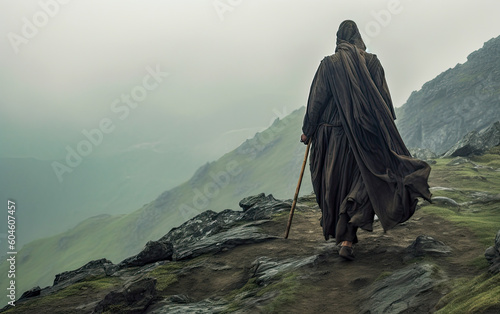 person in the mountain © Baz Studio