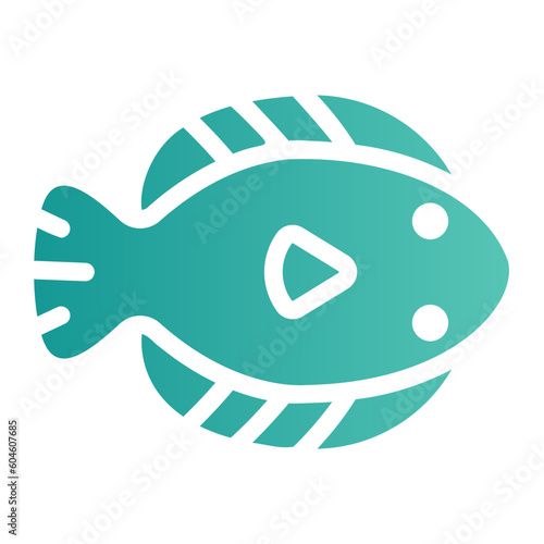 flounder gradient icon