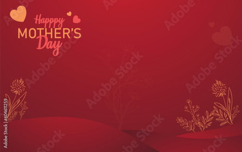 Happy mothers day background copy space area for your design 