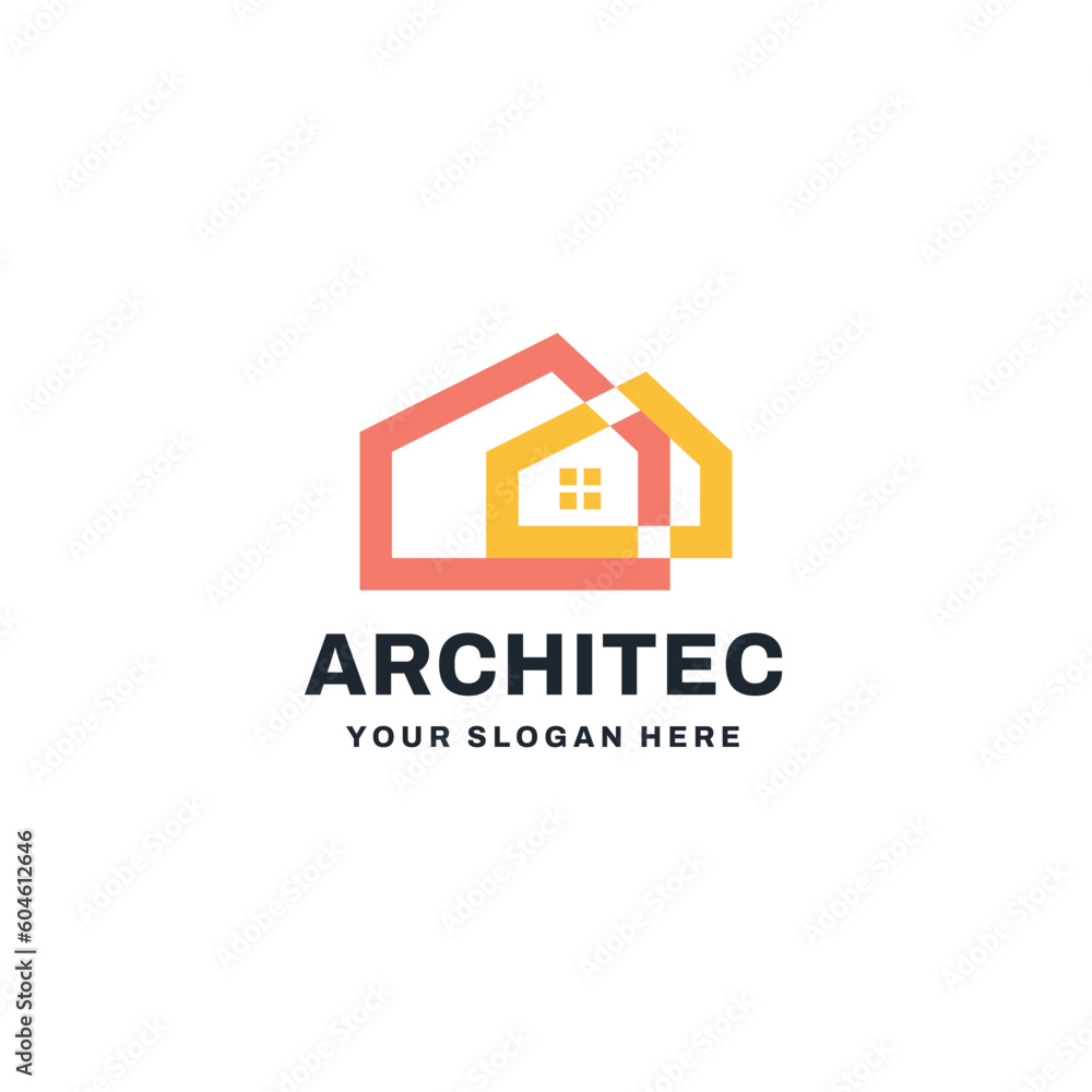 Architect logo vector icon illustration Architect logo vector icon illustration
