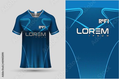Tshirt sports design for racing, jersey, cycling, football, gaming