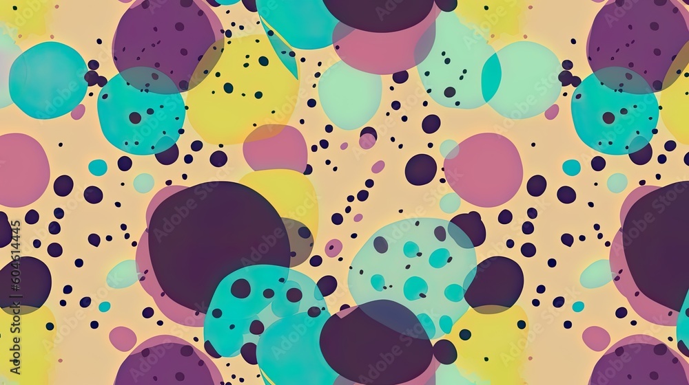 memphis dots features colorful seamless pattern memphis dots features colorful seamless pattern