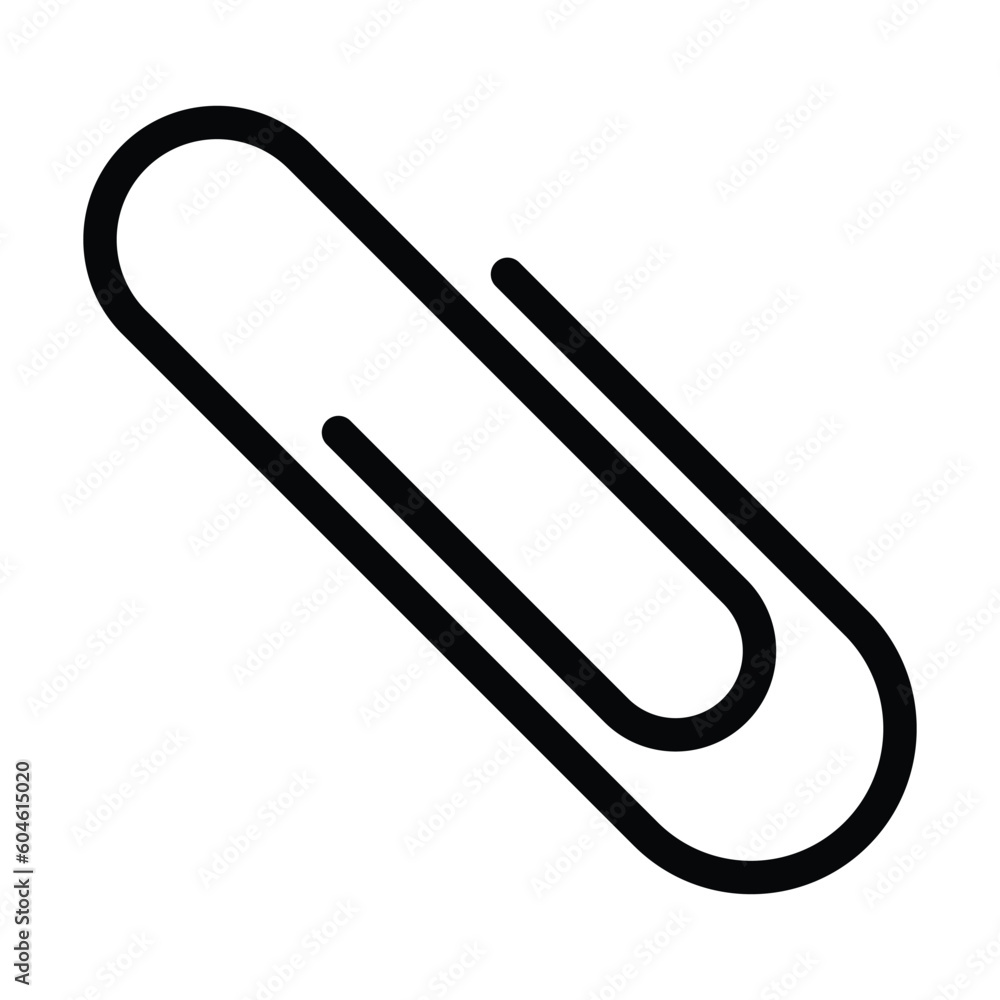 paper clip icon, paper vector, clip illustration paper clip icon, paper vector, clip illustration