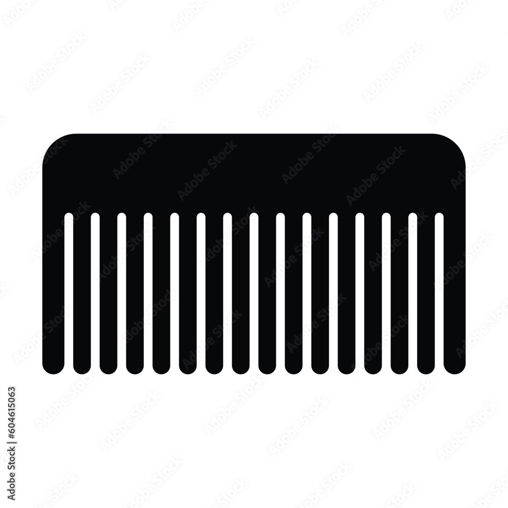 comb icon, salon vector, hair illustration comb icon, salon vector, hair illustration