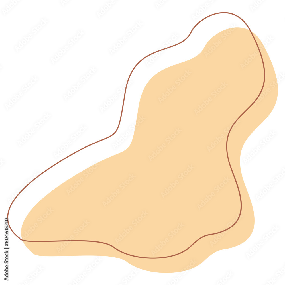Abstract Shape Element Vector Abstract Shape Element Vector