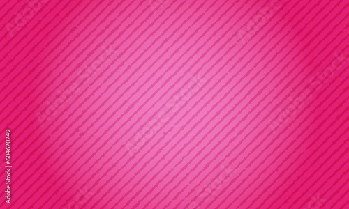 Pink gradation diagonal line pattern vector background.