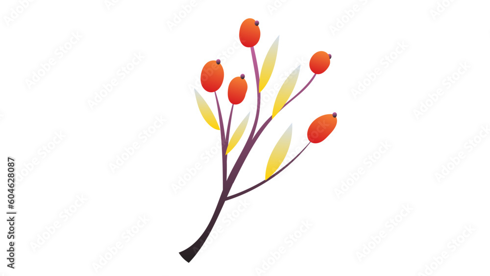 Autumn leaf ,for content online or web, banner, isolated on white background , Flat Modern design , Illustration Vector EPS 10 Autumn leaf ,for content online or web, banner, isolated on white background , Flat Modern design , Illustration Vector EPS 10