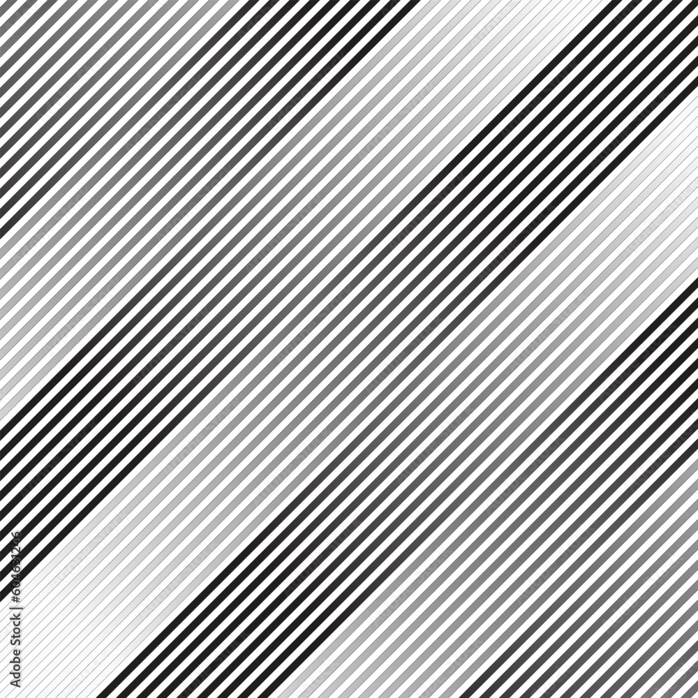 modern grey and black gradient stripe seamless line pattern on white background