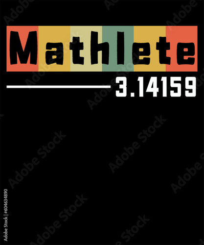 Mathlete Mathematics Pi 3.14 photo