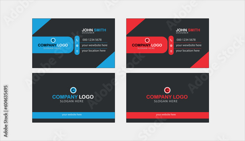 business card template