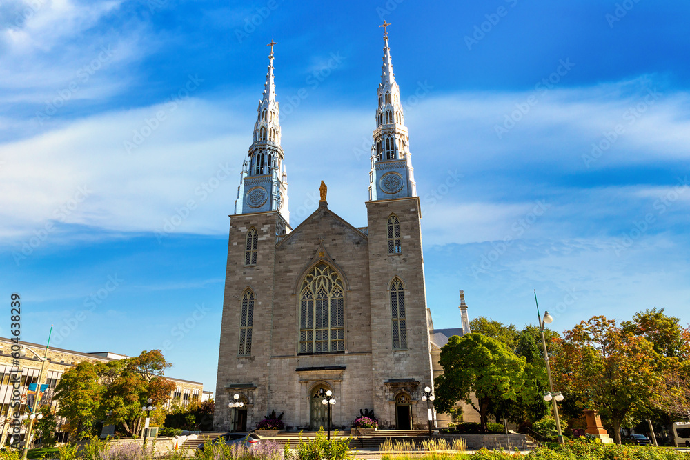 Notre-Dame Cathedral Basilica in Ottawa Notre-Dame Cathedral Basilica in Ottawa