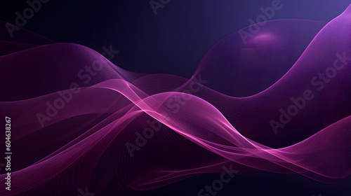 violet light wave particle background 
