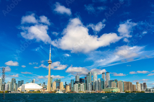 Toronto skyline and CN Tower  Canada