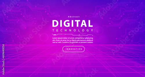 Digital technology metaverse neon blue pink background, cyber information, abstract speed connect communication, innovation future meta tech, internet network connection, Ai big data, illustration 3d
