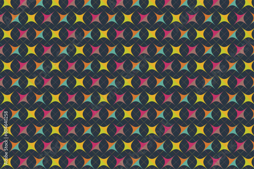 patrón multicolor,