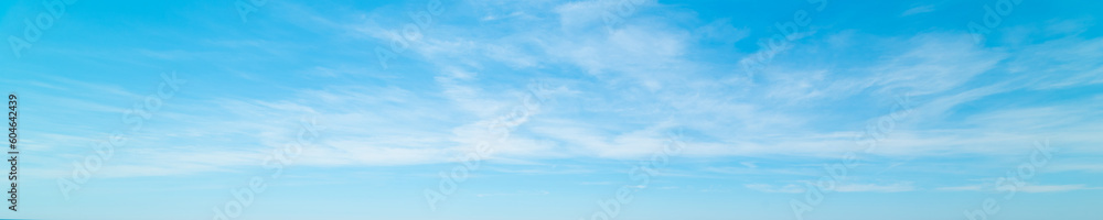 Blue sky with clouds in Sardinia