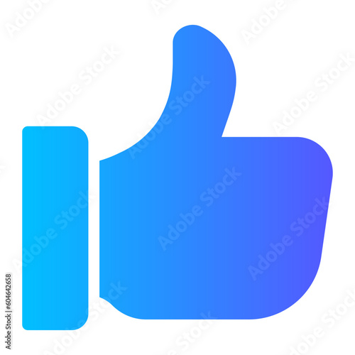 like gradient icon
