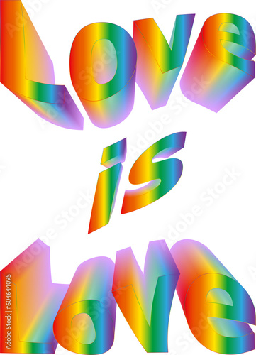happy pride month rainbow pride lettering modern style template background lgbt pride day love is love