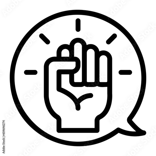 comment line icon