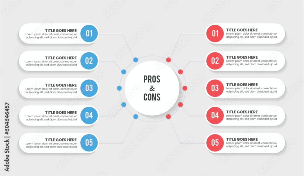 Dos and Don'ts, Comparison Chart Infographic Template Design Dos and Don'ts, Comparison Chart Infographic Template Design