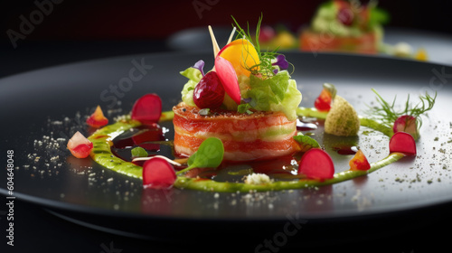 Délice de saumon croustillant: Une Harmonie Gastronomique de Saveurs et Textures