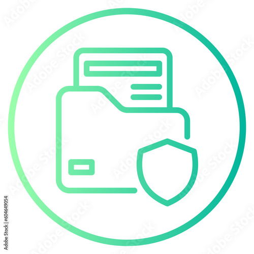 archive gradient icon
