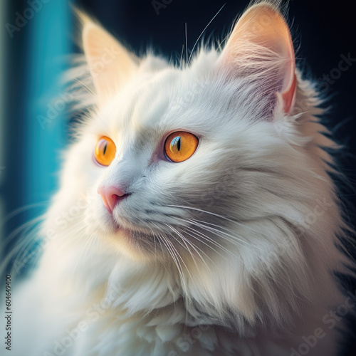 Magnifique chat de type Norvégien 