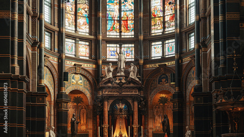 Saint Nicholas Basilica Church in Amsterdam