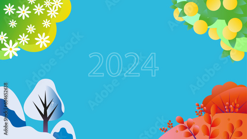 Обложка для календаря 2024