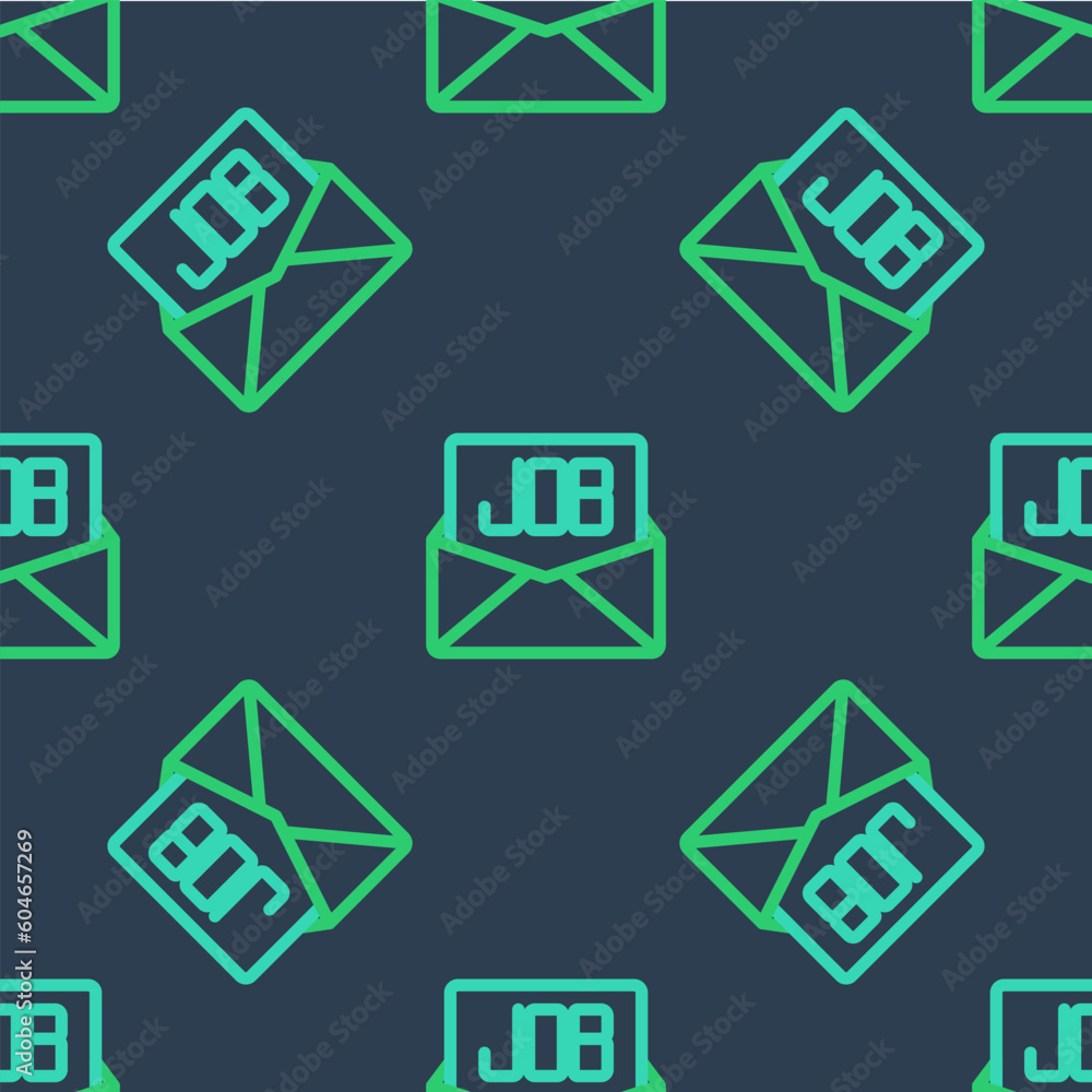 Line Search job icon isolated seamless pattern on blue background. Recruitment or selection concept. Human resource and recruitment for business. Vector Line Search job icon isolated seamless pattern on blue background. Recruitment or selection concept. Human resource and recruitment for business. Vector