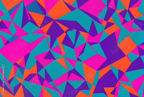 Colorful abstract geometric background with rectangular panels.