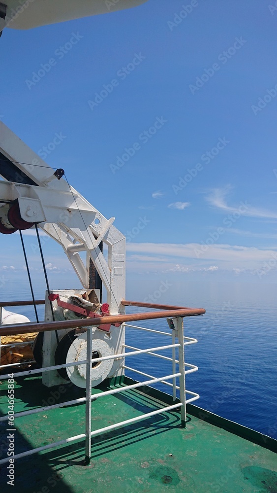 boat on the sea