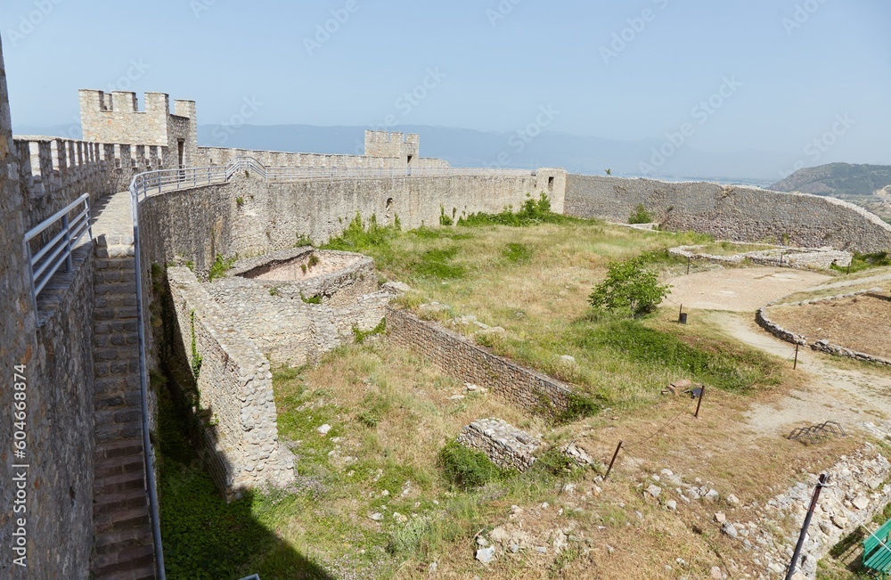 Samuel's Fortress in Ohrid, Macedonia was established over two thousand years ago