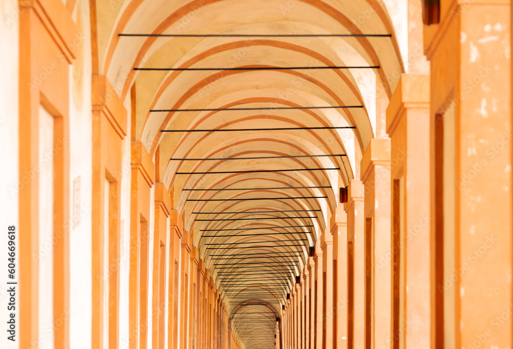 Bologna, Emilia Romagna, Italy: Portico di San Luca, the porch that ...