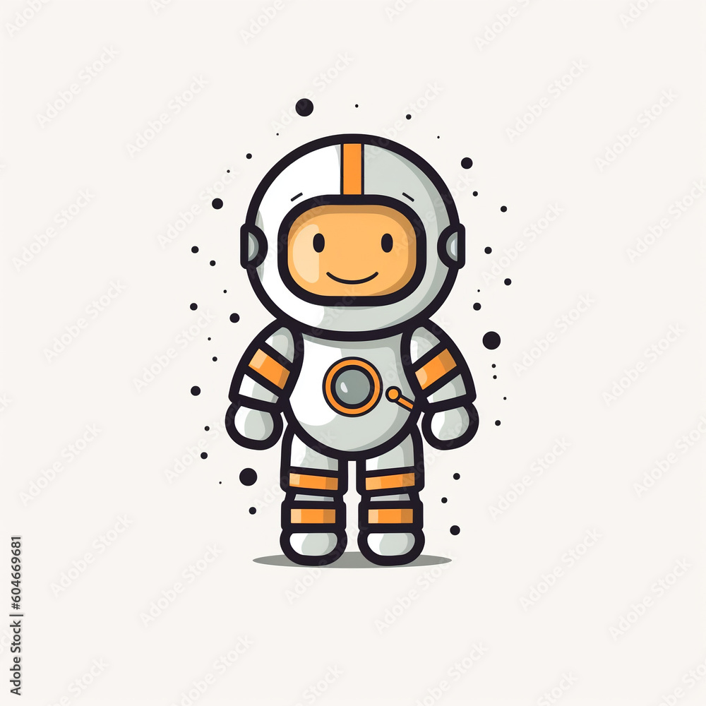Cute Astronaut Cartoon Cute Astronaut Cartoon