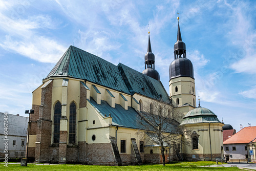 Картината върху платно Saint Nicholas cathedral, Trnava, Slovakia