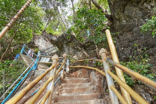 Wallpaper Mural The majestic Tiger Cave Temple of Krabi, Thailand, home to caves, temple, a hiking trail and stunning views Torontodigital.ca