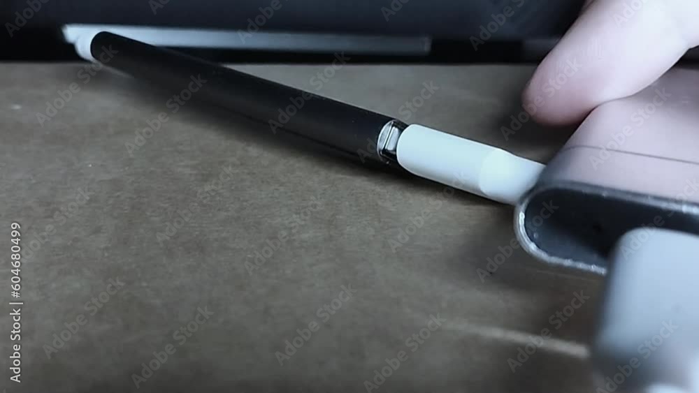 Connecting an external hard drive through the USB hub. Stock video full hd data transmission. Connecting an external hard drive through the USB hub. Stock video full hd data transmission.
