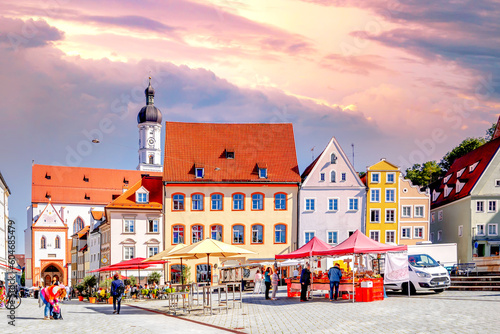 Altstadt  Landsberg am Lech  Bayern  Deutschland 