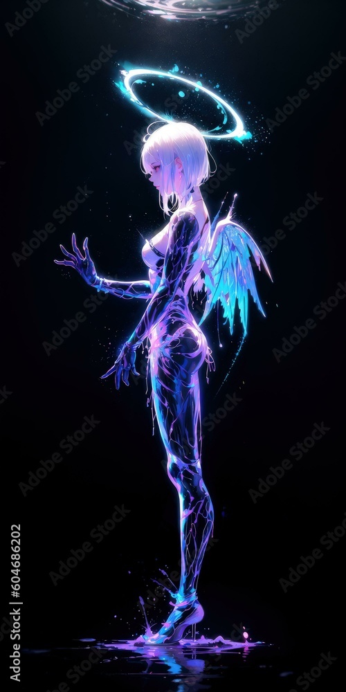 Digital Art - Modern Angel