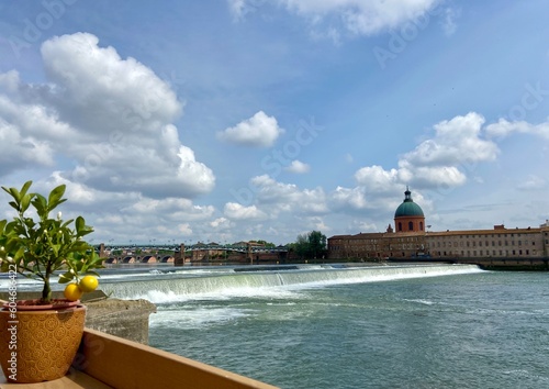 view of Toulouse from the Garonne