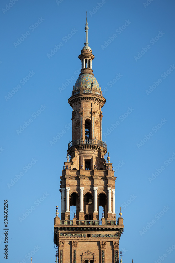 Fototapeta premium The Iconic Plaza de España in Sevilla, Spain