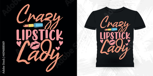 Funny Beautician Cosmetologist Makeup Artist T-Shirt Design