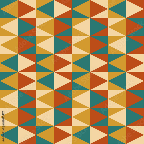 Abstract geometric background. Seamless vector pattern