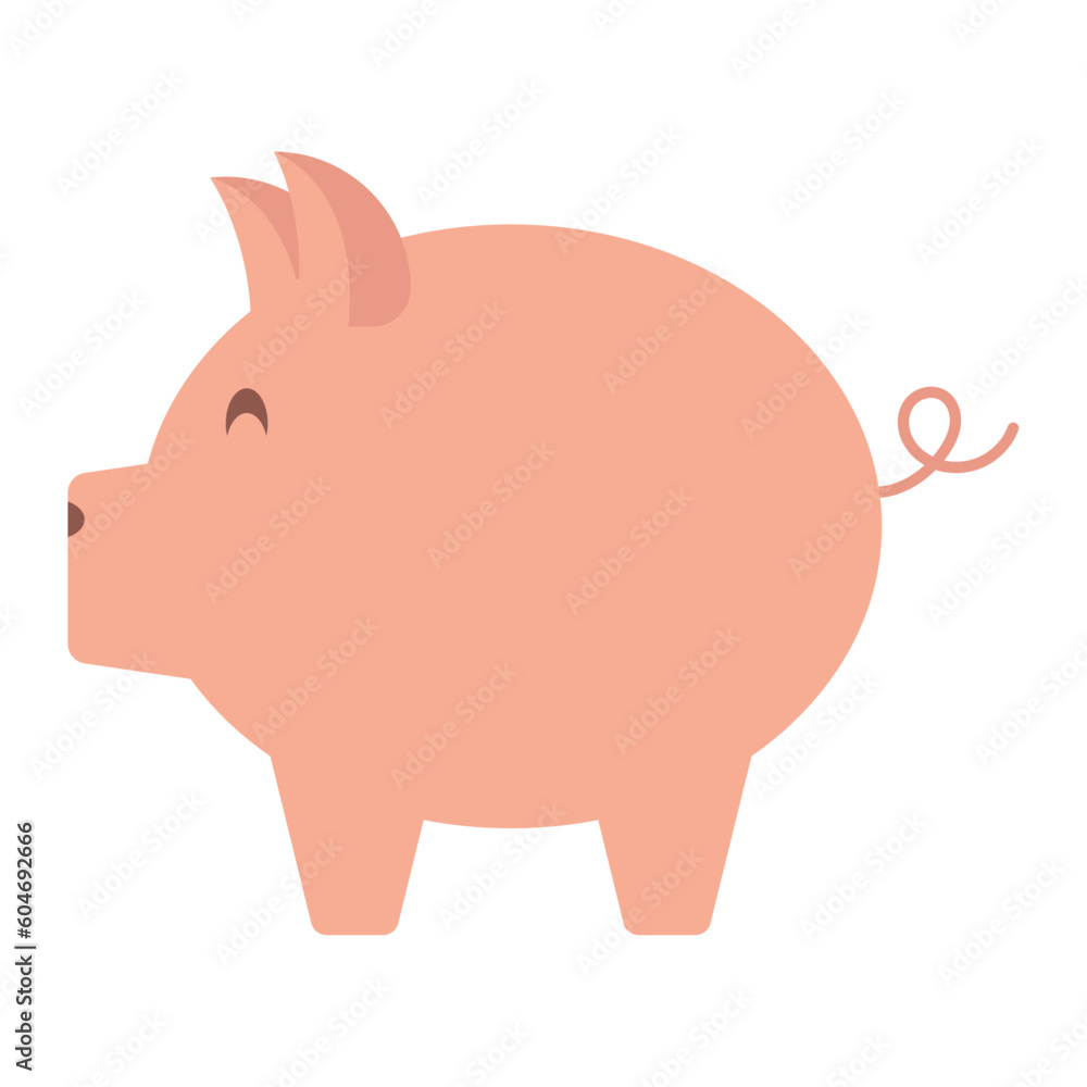 Piggy bank, piggy bank icon. Vector illustration Piggy bank, piggy bank icon. Vector illustration