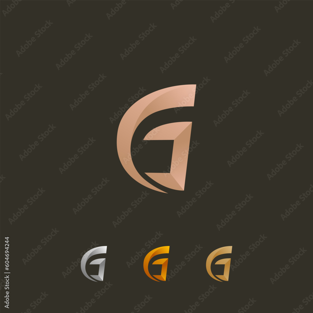 CG or GC Initial Logo Design Vector Template CG or GC Initial Logo Design Vector Template