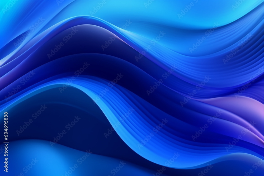 Obraz premium Abstract background adorned with mesmerizing ripples and waves. Ai generated