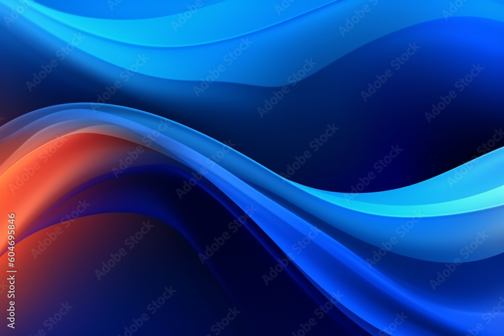 Obraz premium Abstract background adorned with mesmerizing ripples and waves. Ai generated