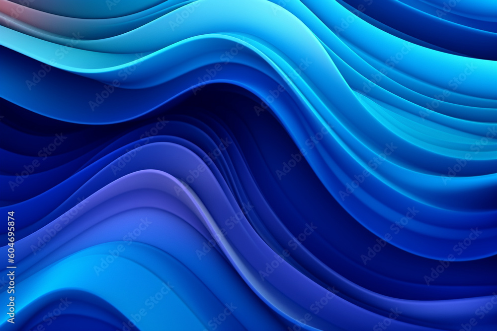 Obraz premium Abstract background adorned with mesmerizing ripples and waves. Ai generated