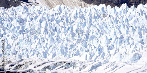 Glacier ice texture, Glacier Bay National Park and Preserve in the U.S. state of Alaska photo